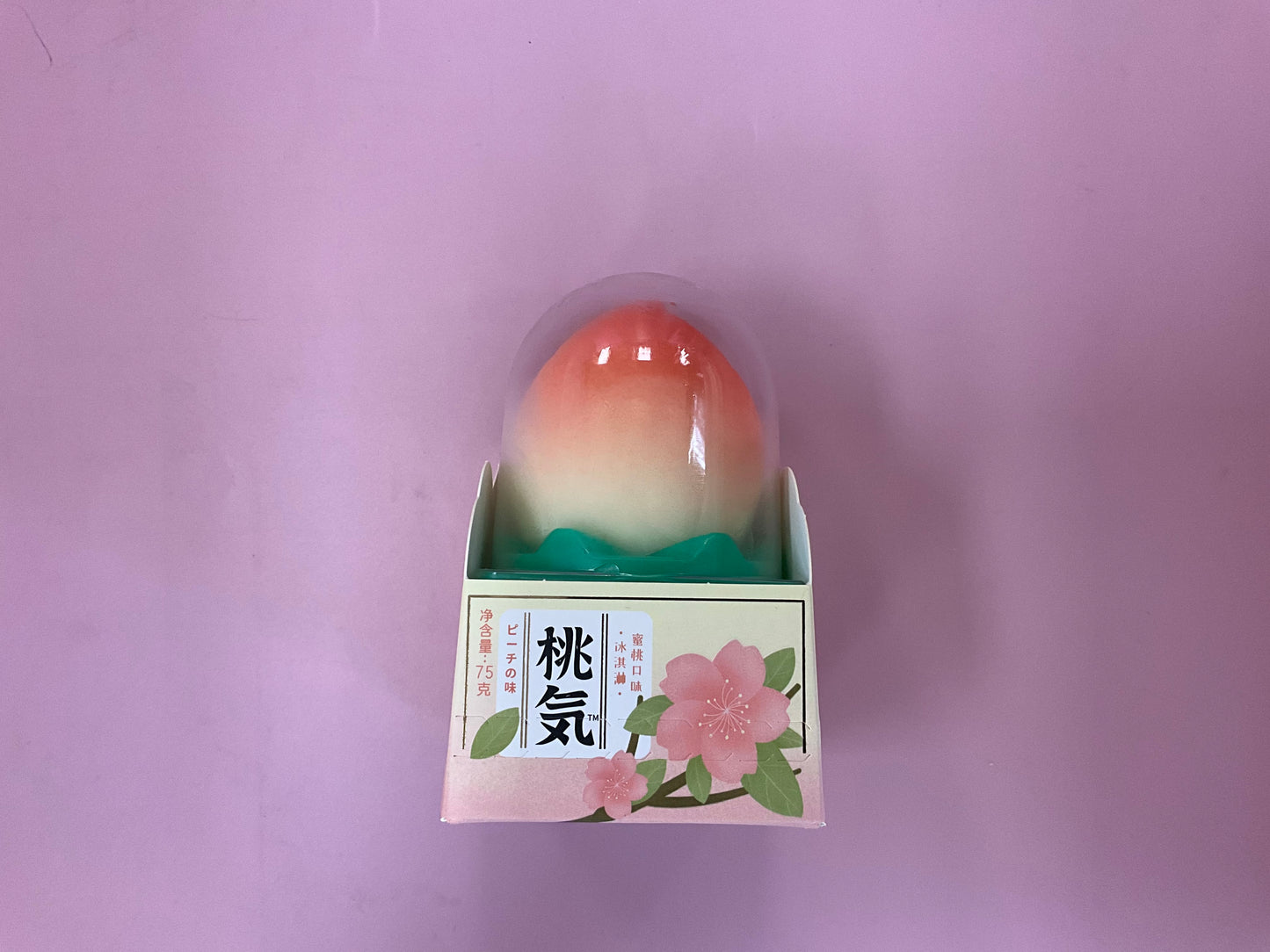 Hong Qi Taoqi 3D peach ice cream 75g