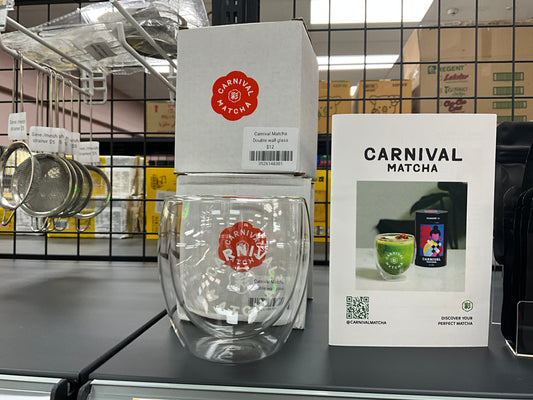 Carnival Matcha Double wall glass