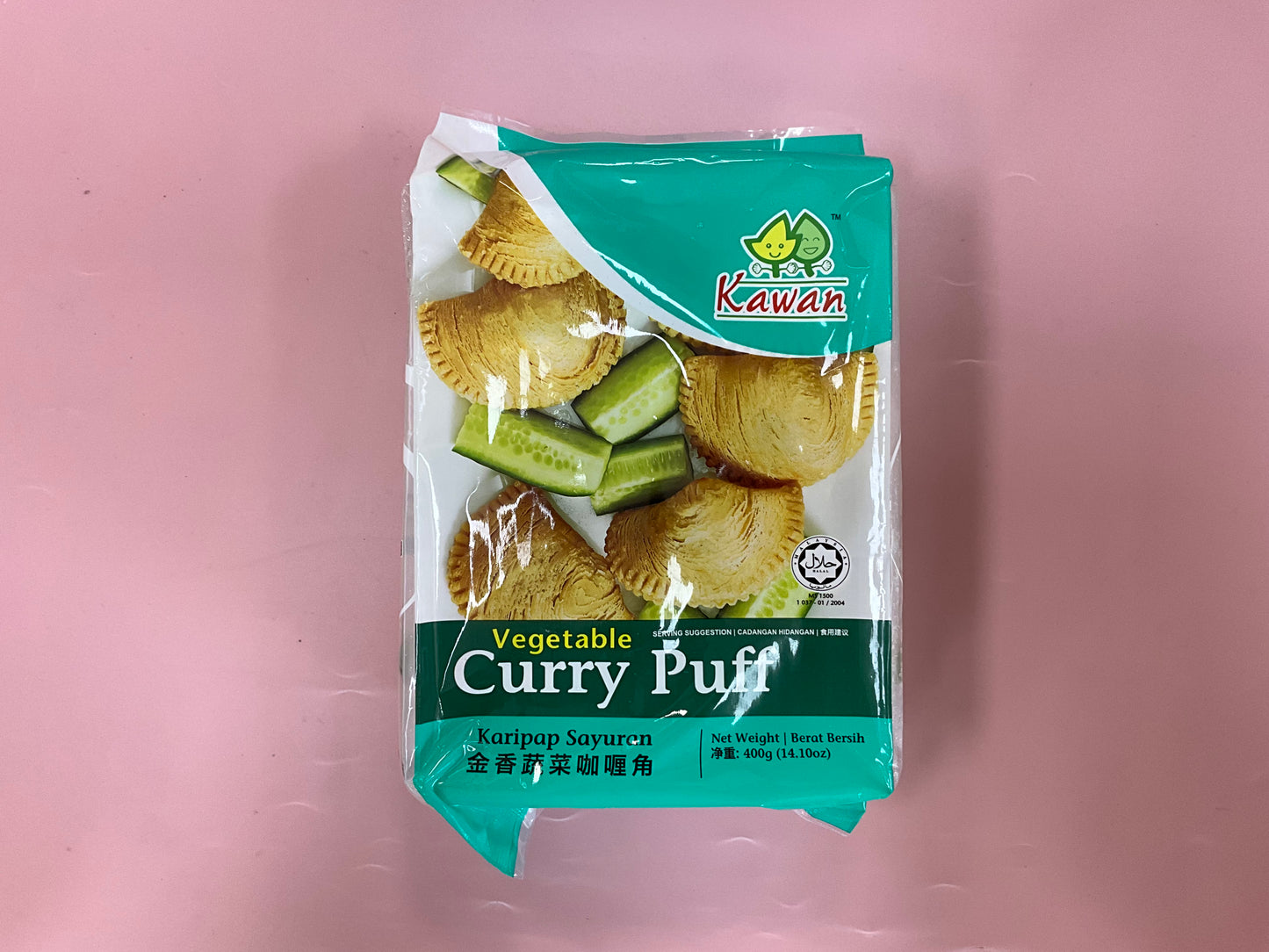 Kawan Vegetable Curry Puff 400g KG金香咖哩酥