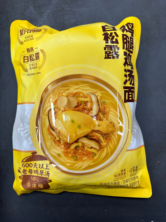 Chicken Instant Noodle Soup 598g 白松露雞腿雞湯麵