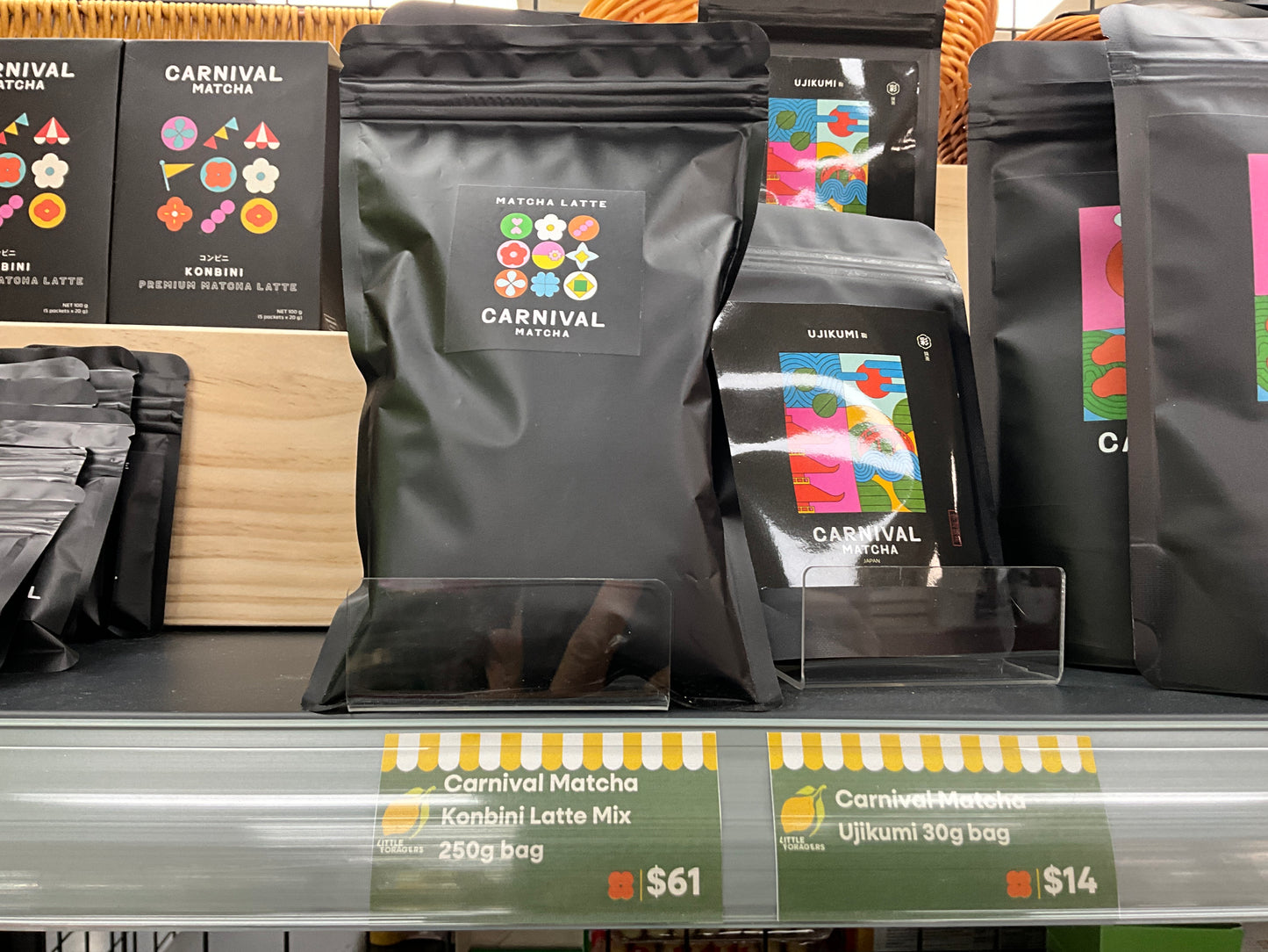 Carnival Matcha Konbini latte Mix 250g