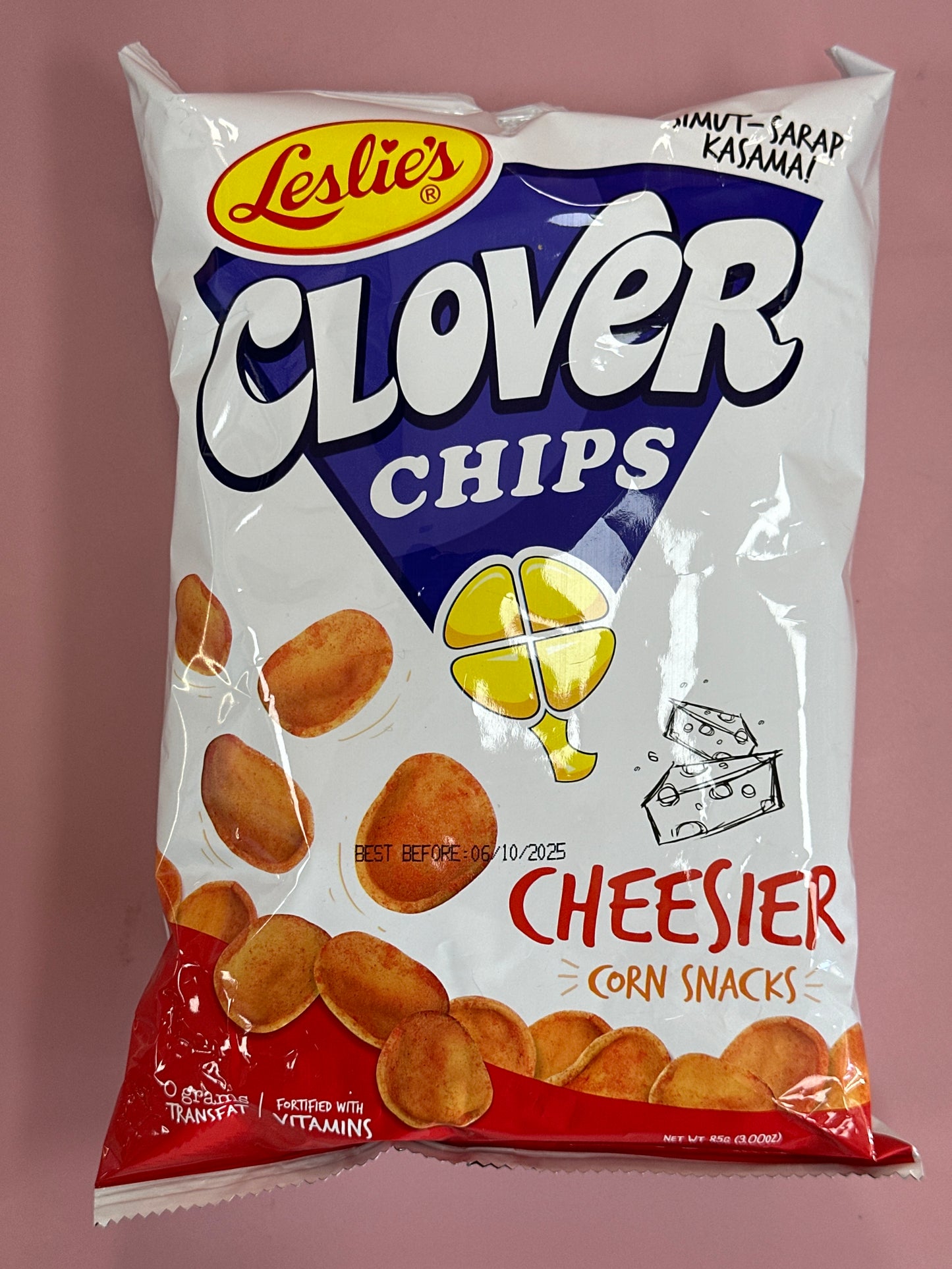 Leslie Clover Chips Cheese Flavour