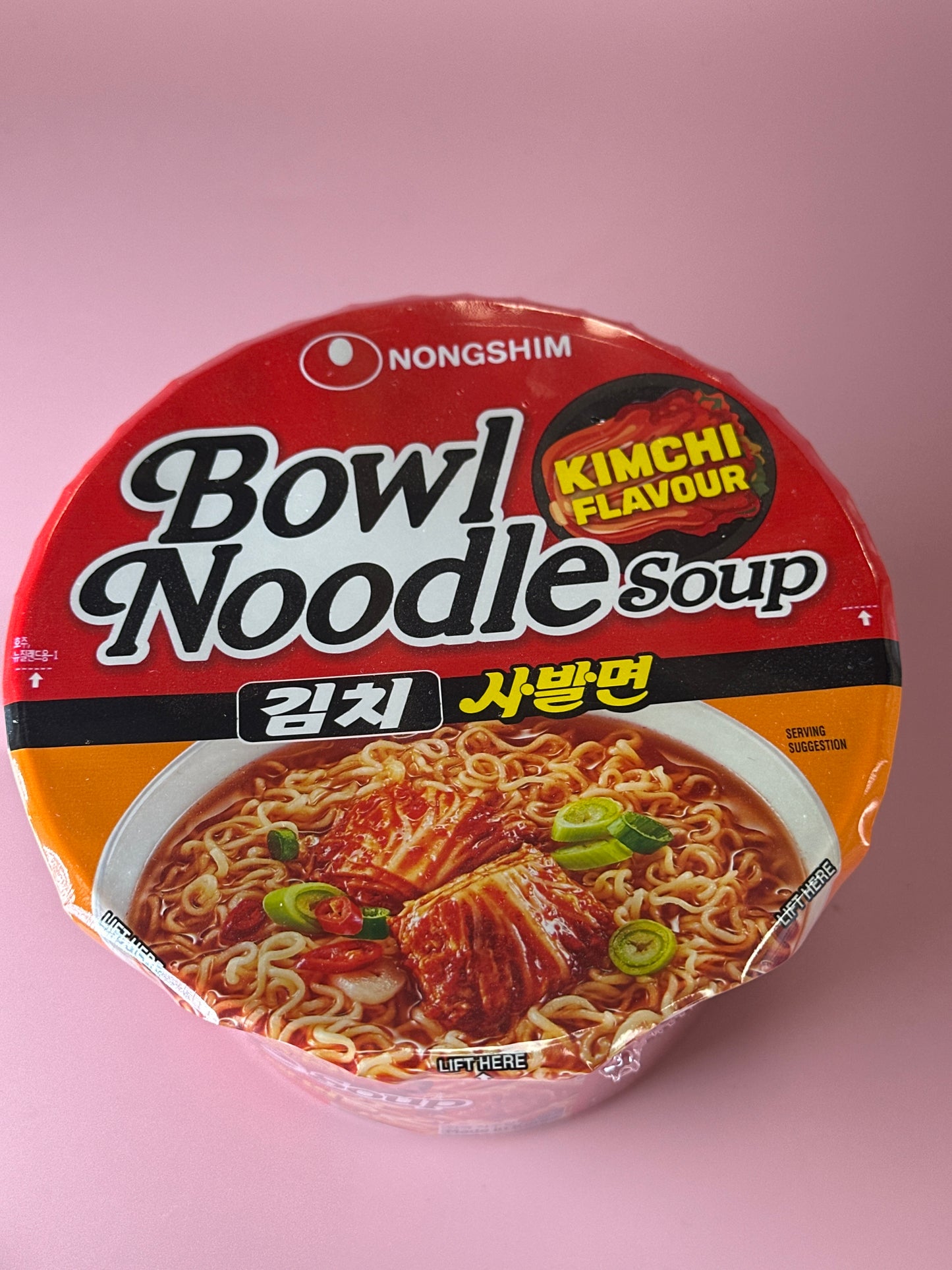 Nongshim Bowl Noodle Kimchi 100G