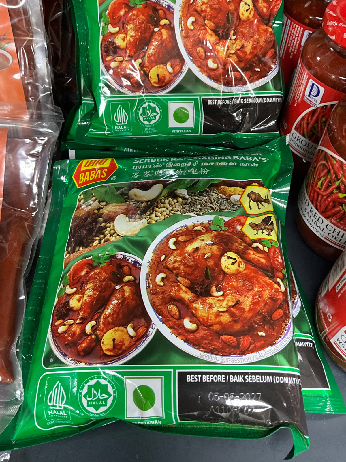 Babas Meat Curry Powder 250g 咖喱粉250克