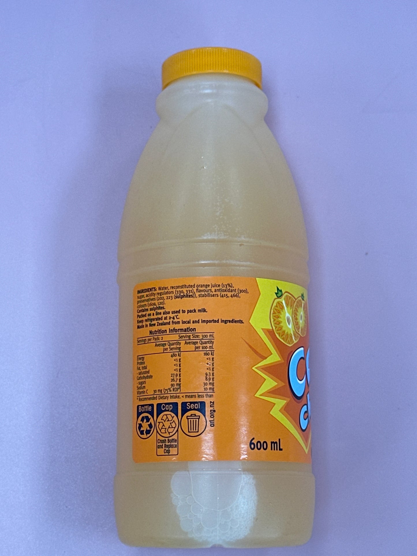 Cool Change Orange 600ml