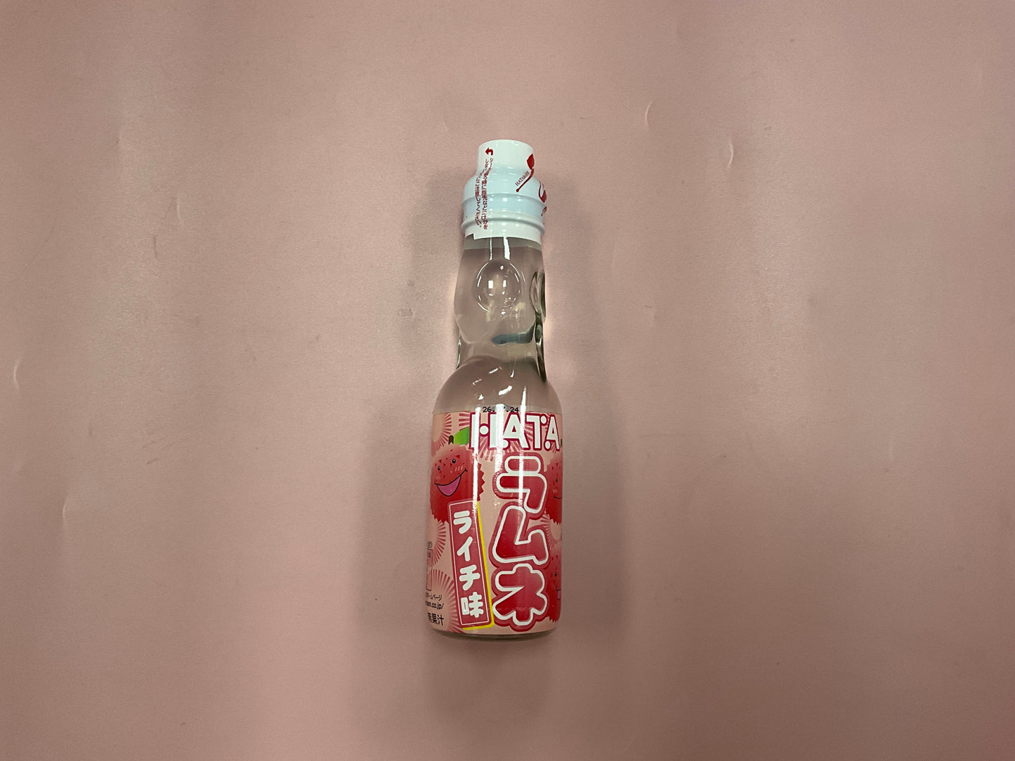 Hata Ramune Lychee flavour soft drink 200ml