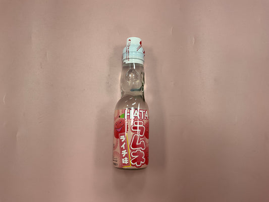 Hata Ramune Lychee flavour soft drink 200ml