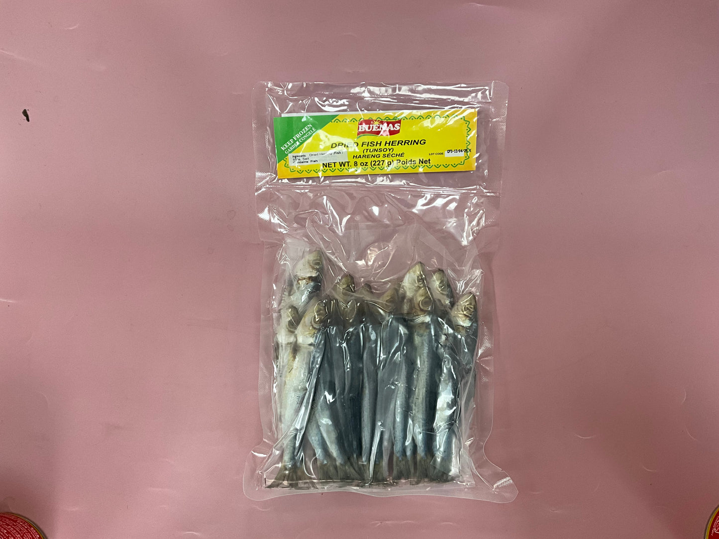 Buenas Frozen Dried Herring 227g Buenas牌凍鯡魚魚乾