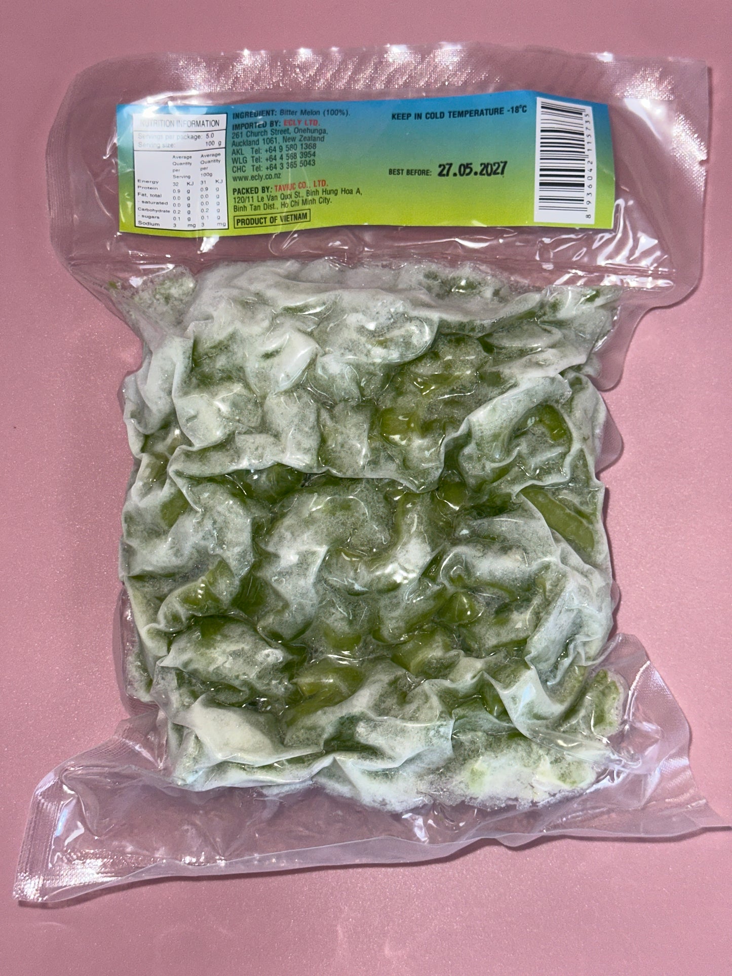 Frozen Bitter Melon Slice