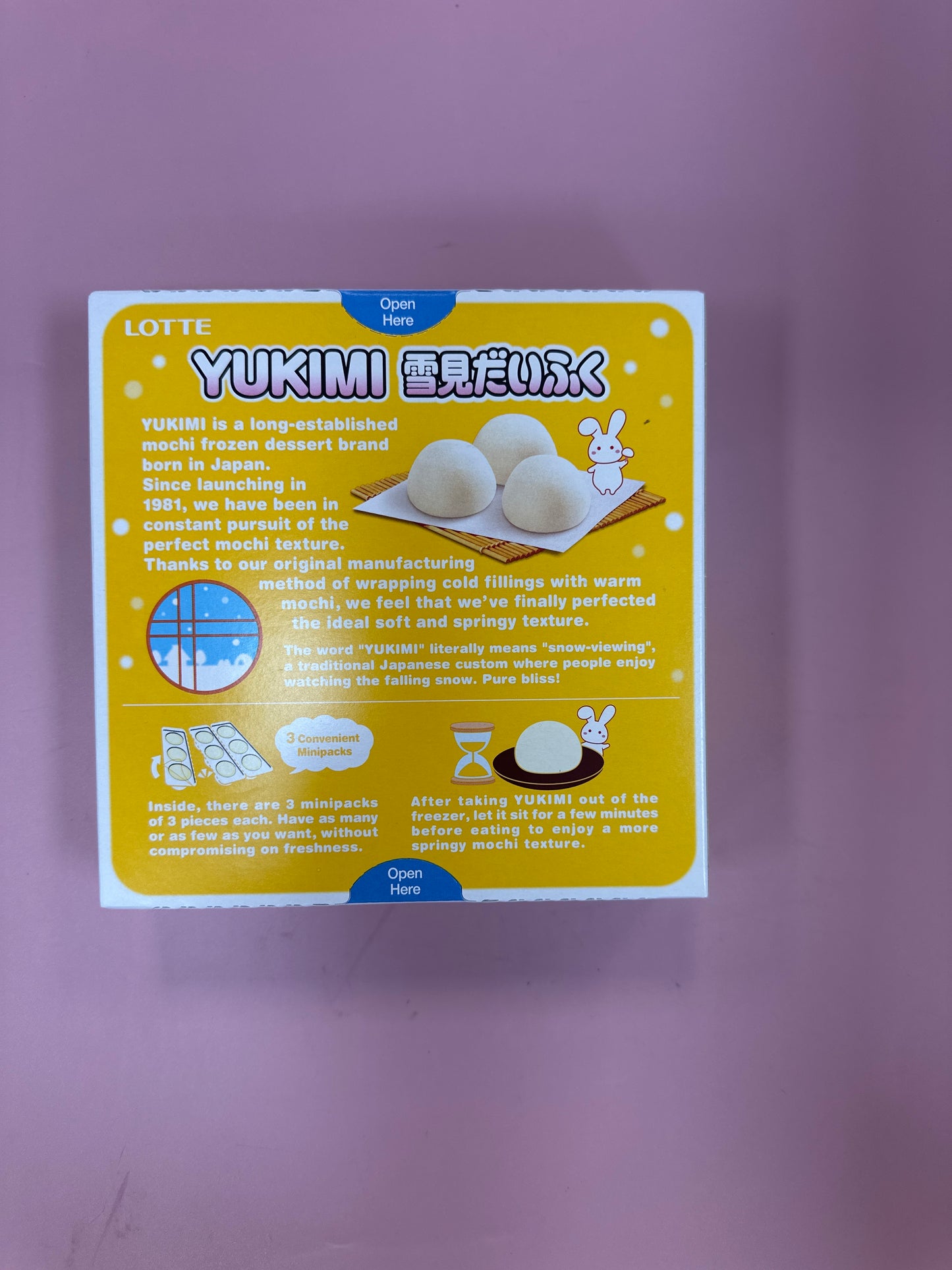 Lotte Yukimi Daifuku (Mini Mango)9p