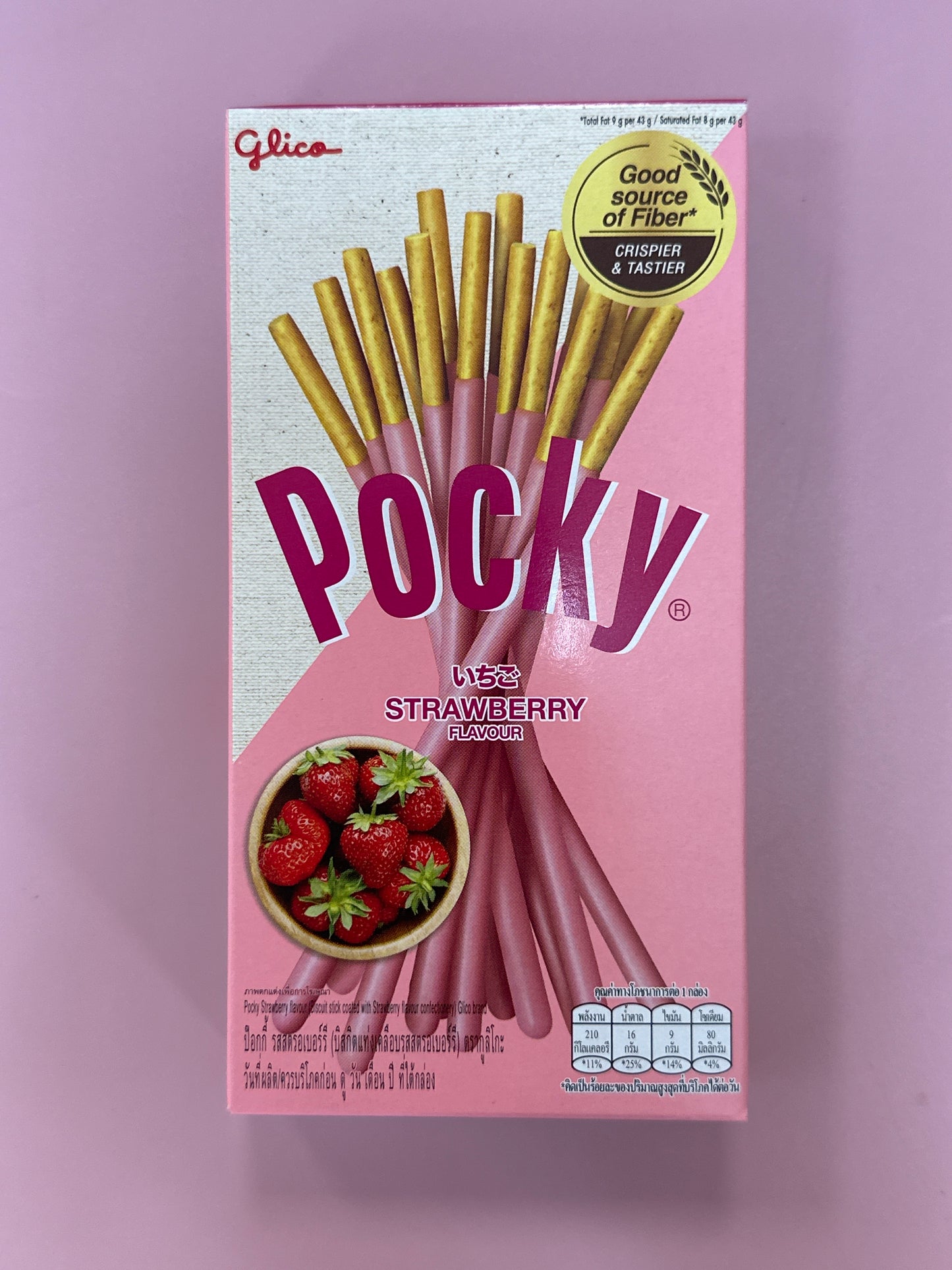 Pocky Strawberry Sticks 45g