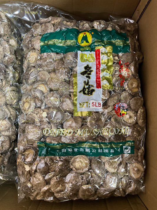 Dashan Dried Mushroom4-6cm 5lbs大山牌优质冬菇