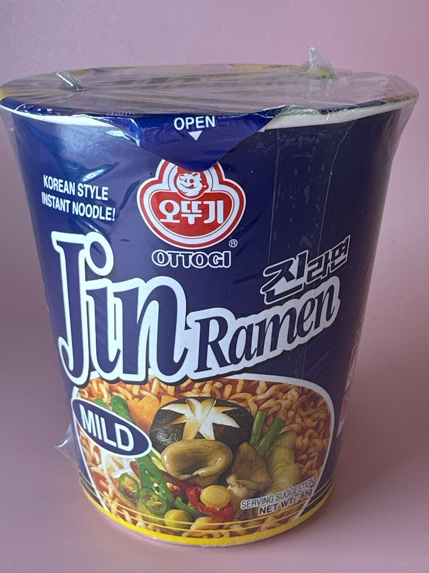 Ottogi Cup Jin Ramen Mild 65G