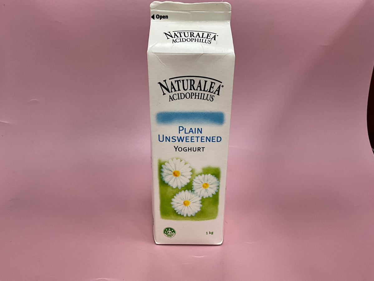 Naturally Plain Unsweetened Yoghurt 1kg – Little Foragers Market