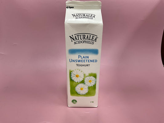 Naturally Plain Unsweetened Yoghurt 1kg