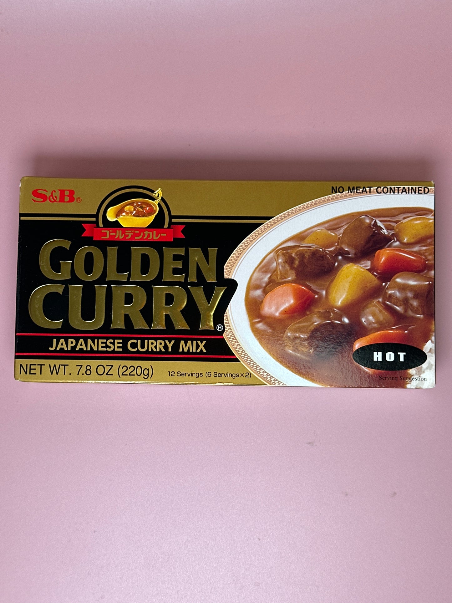 S&B Ex Golden Curry Hot / Curry Roux