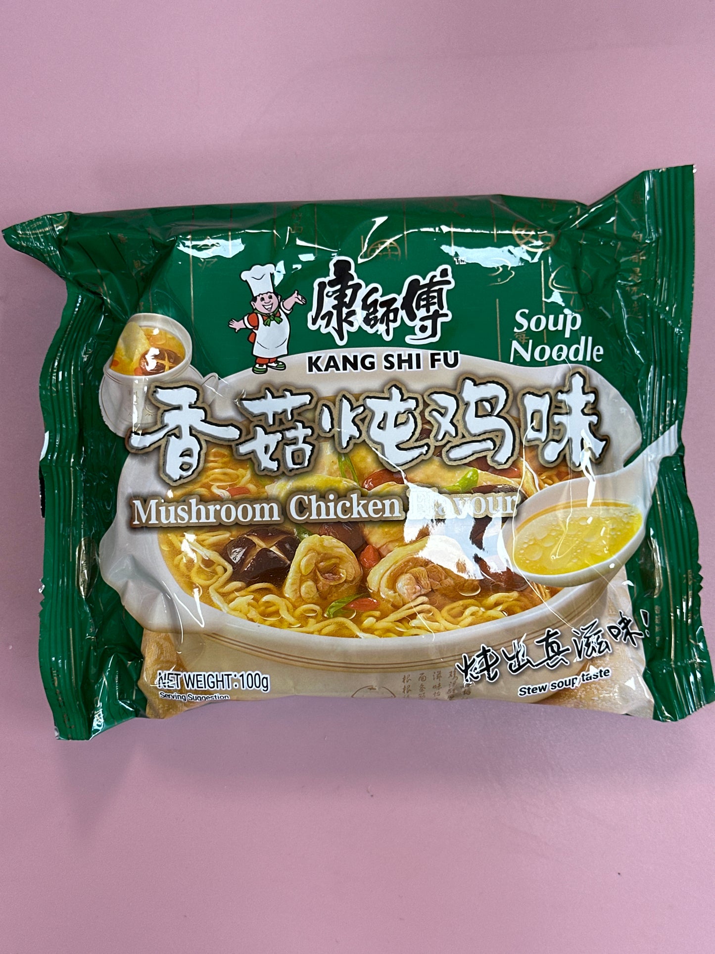 Master Kong Instant Noodle-Mushroom Chicken (single)