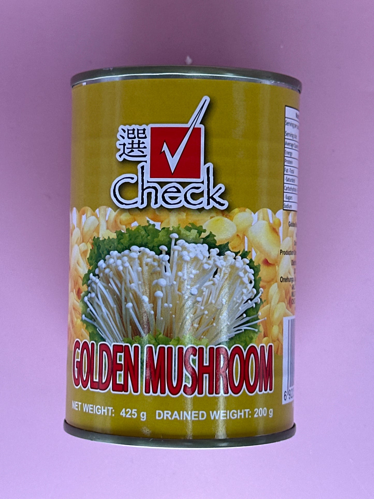 Check Golden Mushroom