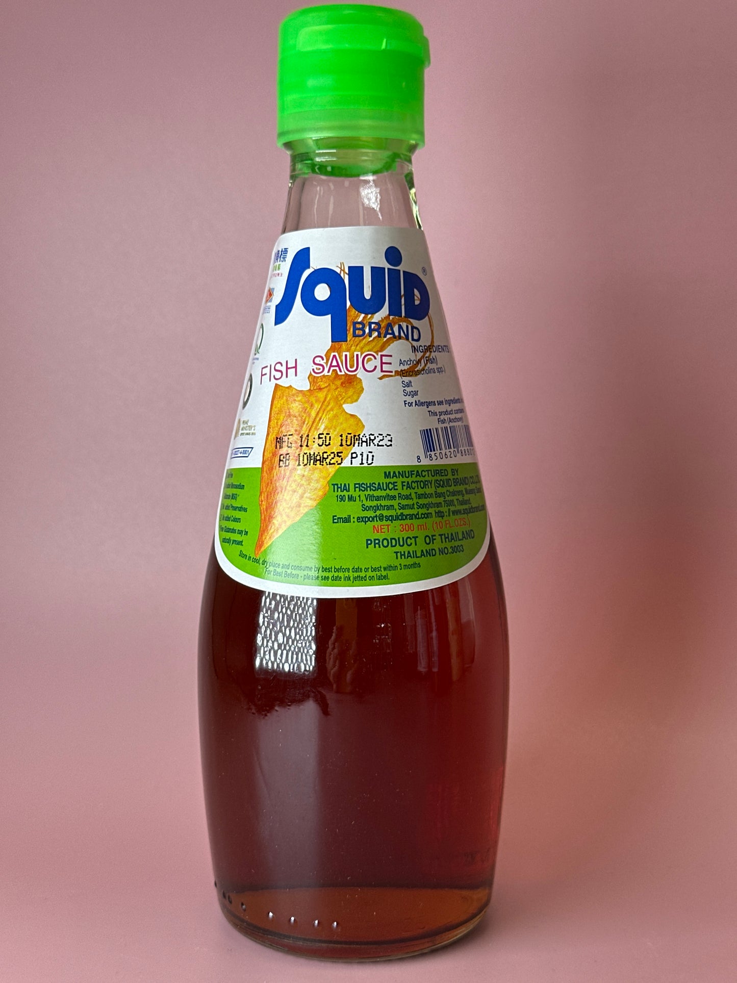 Squid Brand Fish Sauce (Export) (Gluten Free)