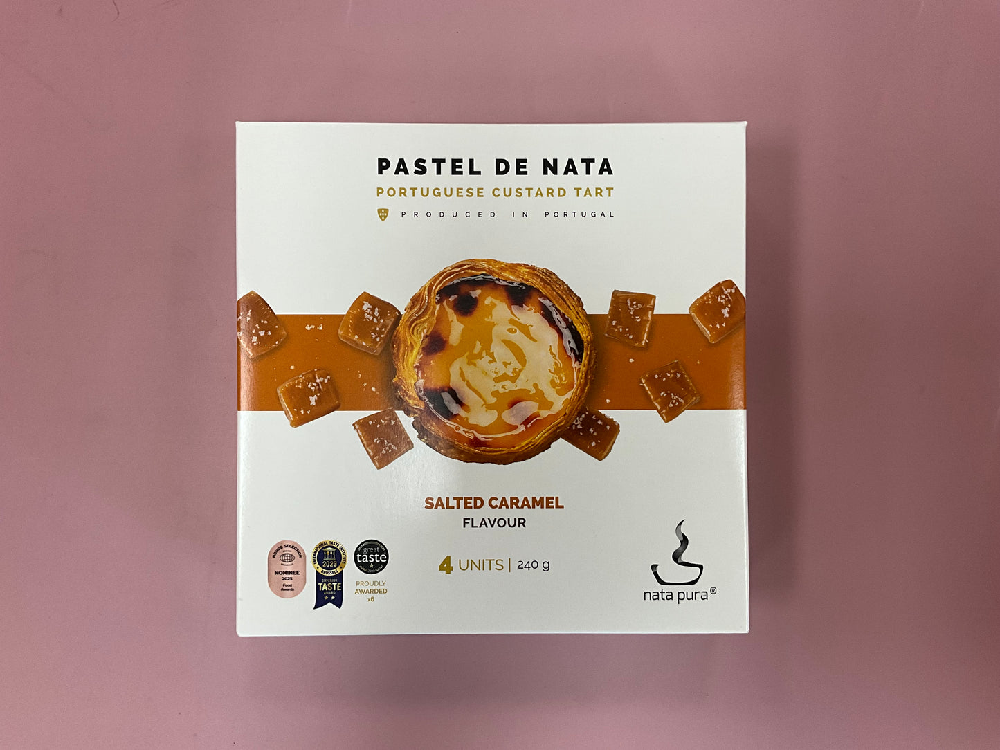 Nata Pura Portuguese custard tart salty caramel 24