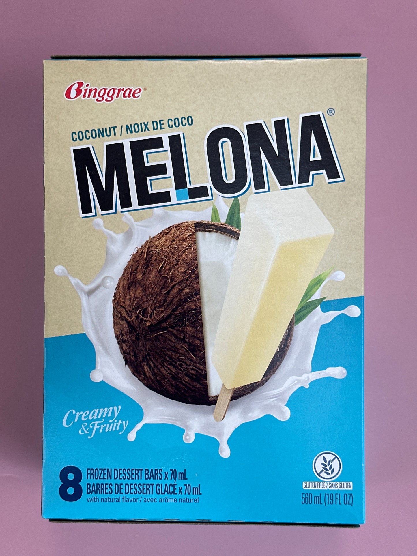 Binggrae Melona Coconut (8pc/box)