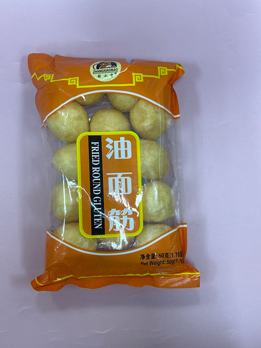 ZXB Fried Round Gluten张小宝油面筋50g