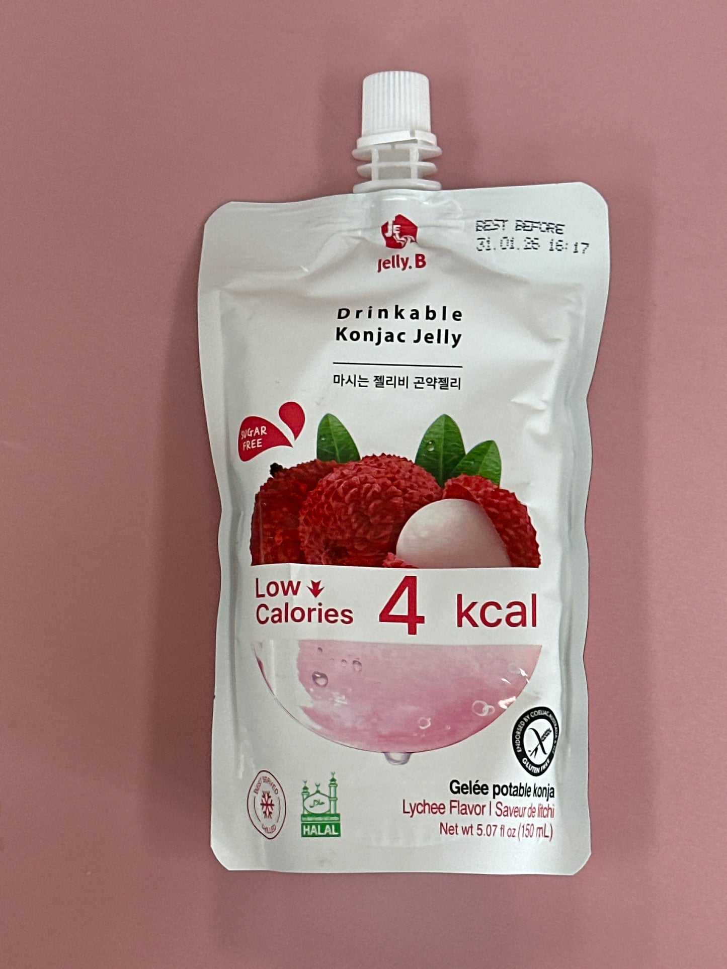 Jelly.B Drinkable Konjac Jelly Lychee Fl