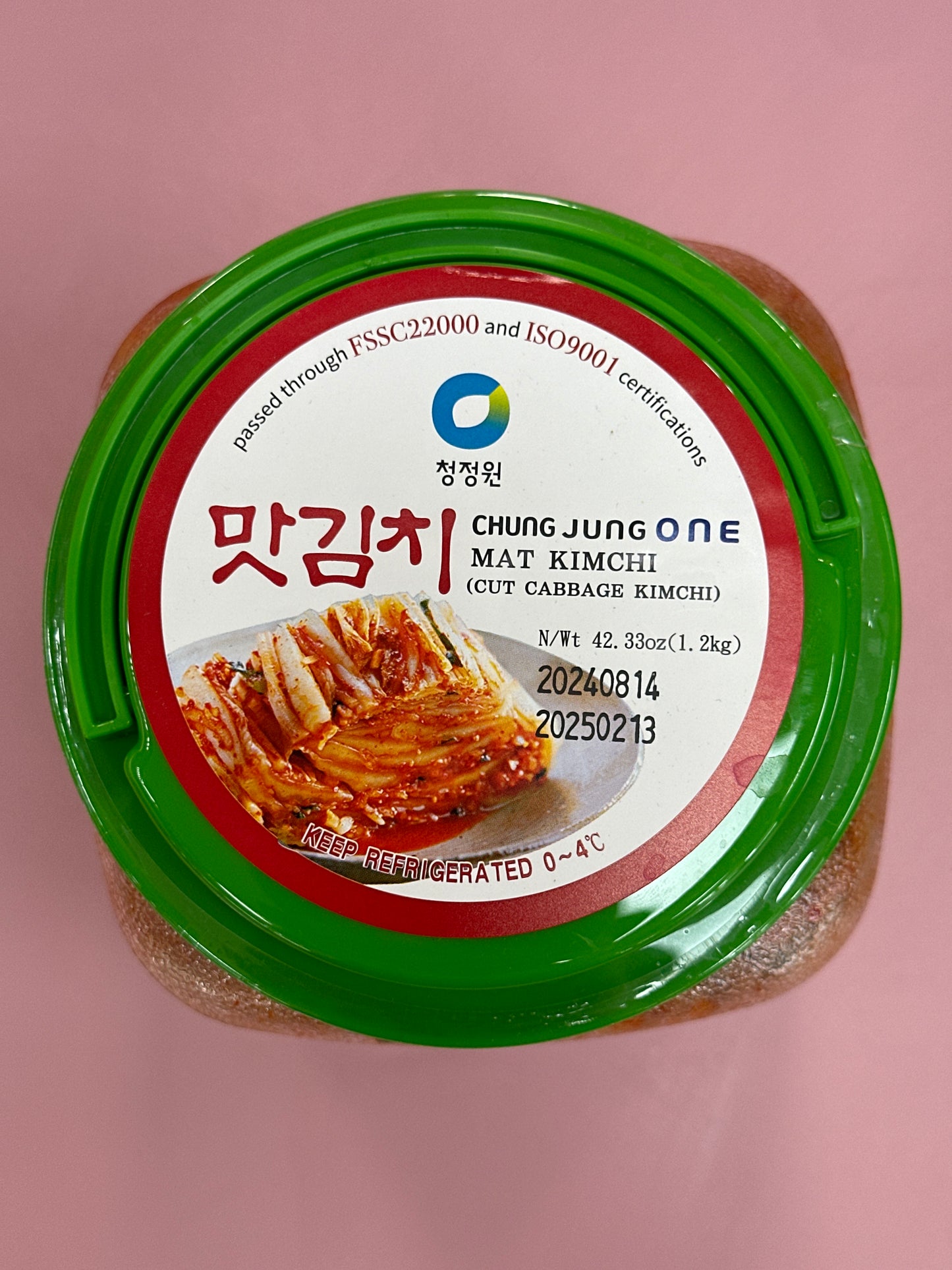 Chungjungwon Sliced Kimchi