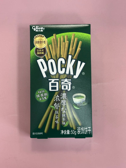 Pocky Matcha Flavored Cookies 50g