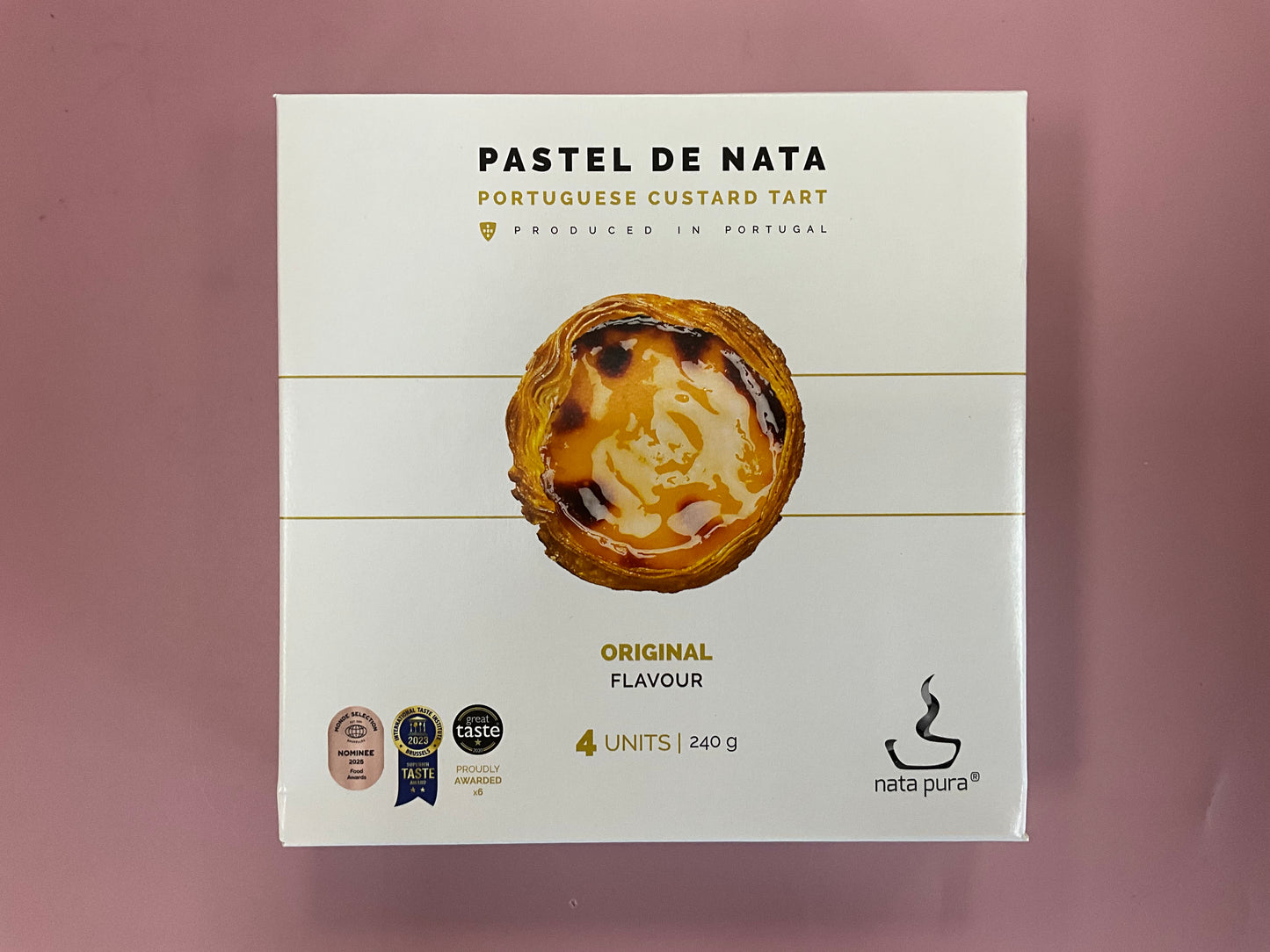 Nata Pura Portuguese custard tart original 240g