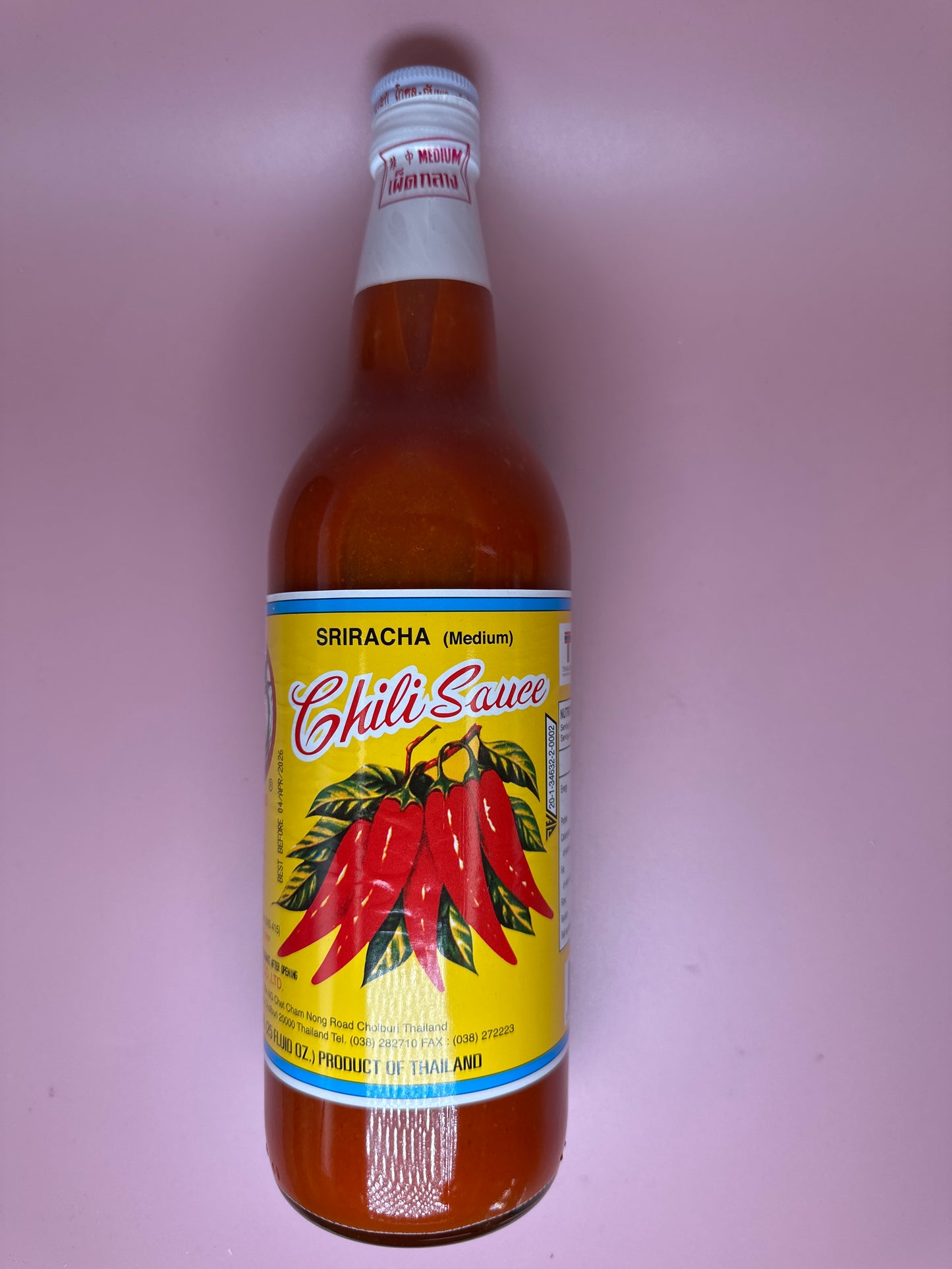 Shark Brand Sriracha Chili Sce (Med Hot)