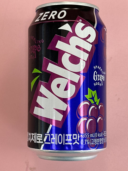 Welchs Zero Grape Can 355Ml