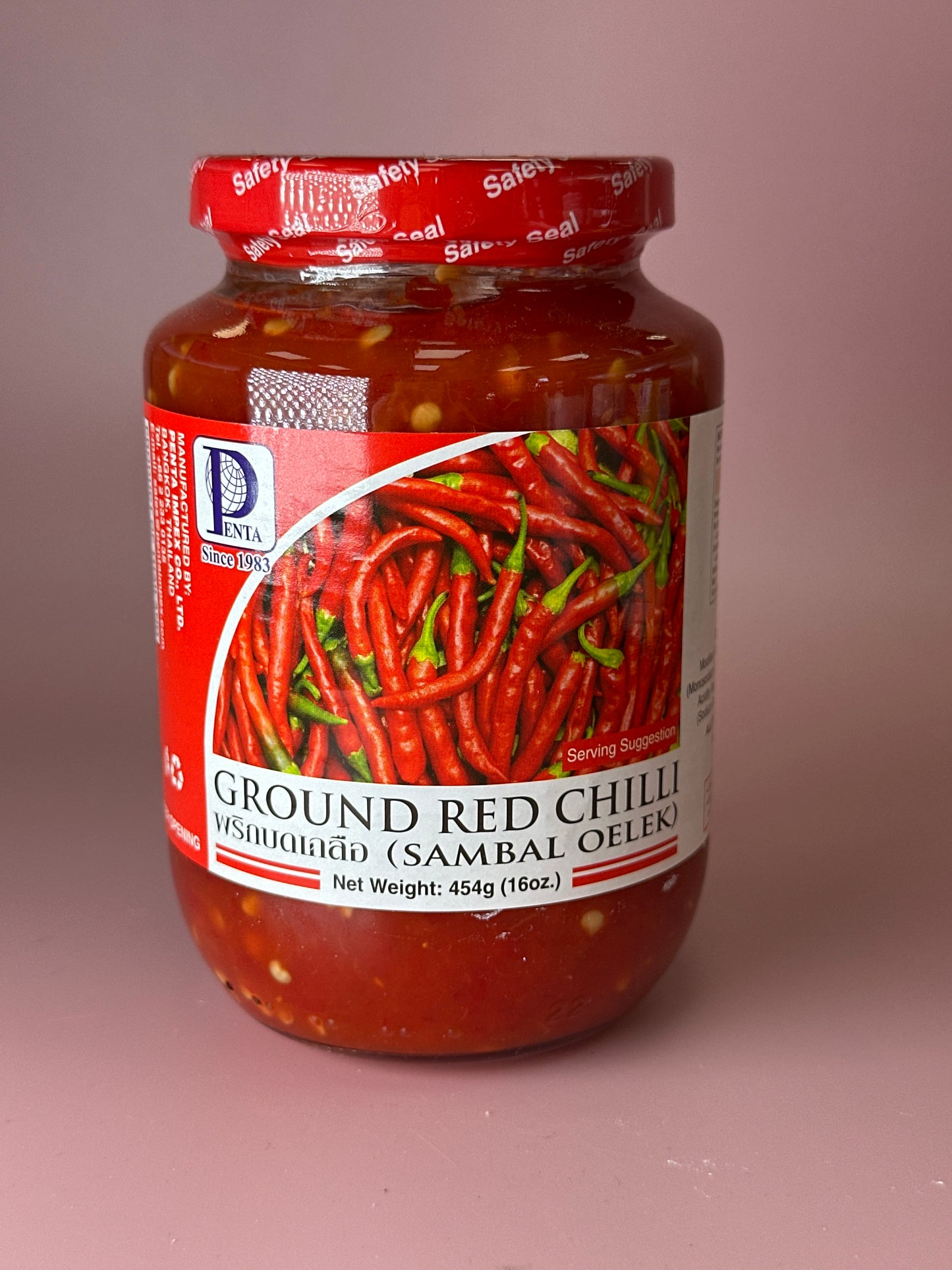 Penta Pickled Ground Chilli (Sambal Oelek)