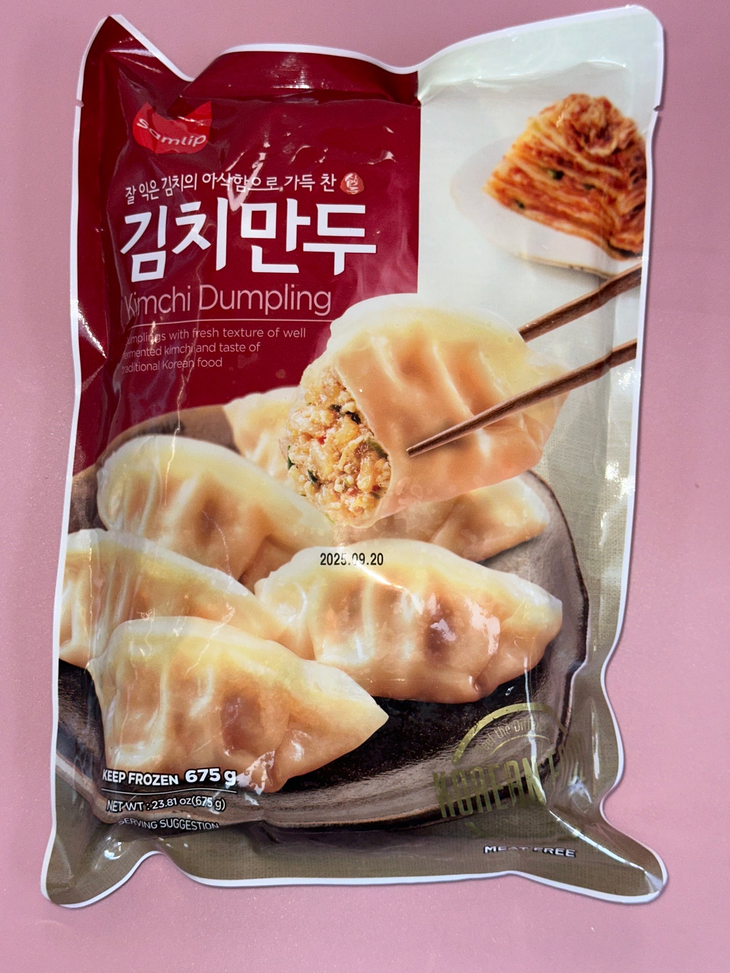 Samlip Kimchi Dumplings