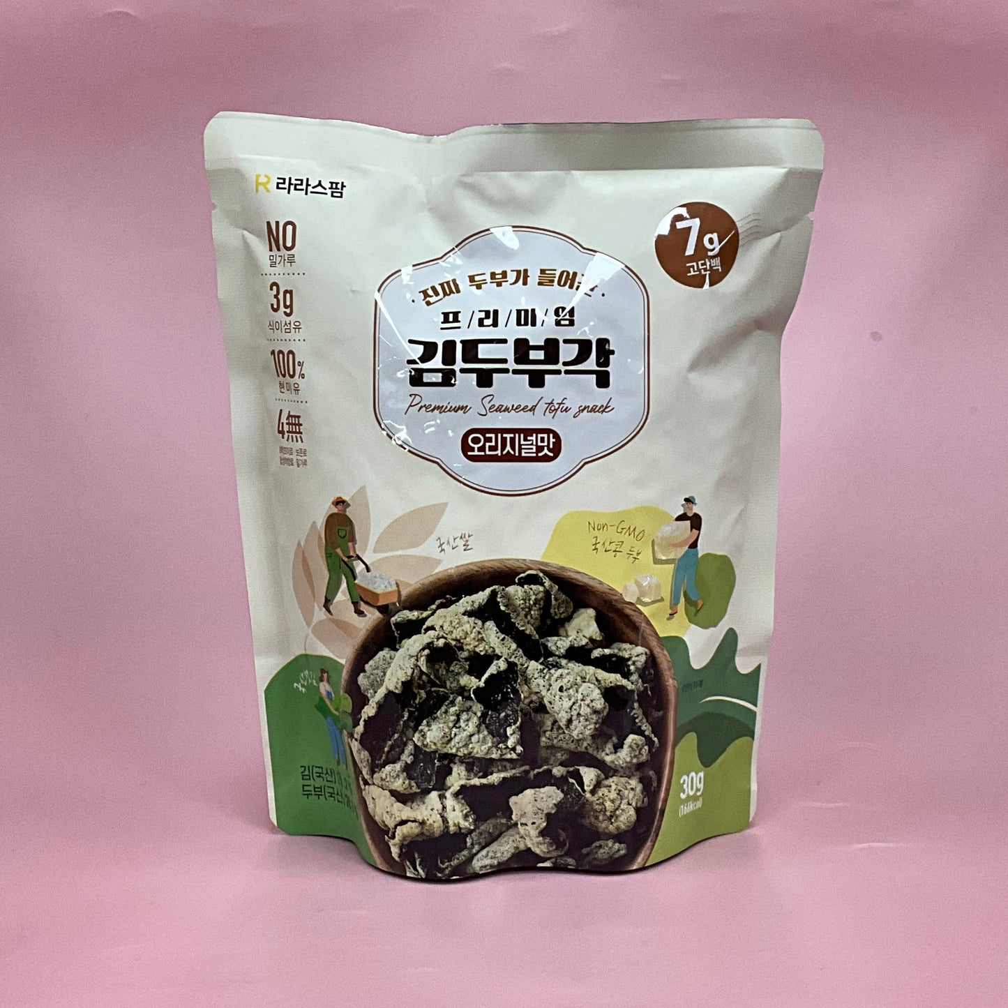 Seaweed Tofu Fried Original Flavour 30g