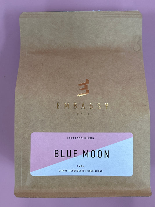 Blue Moon retail coffee beans 250g