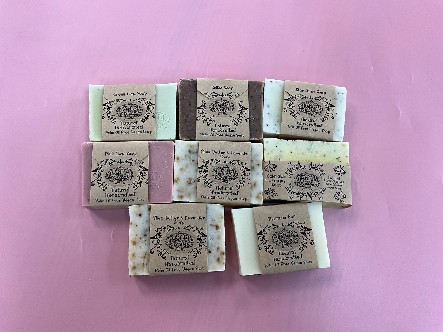 Panna’s Vegan Soap Bar