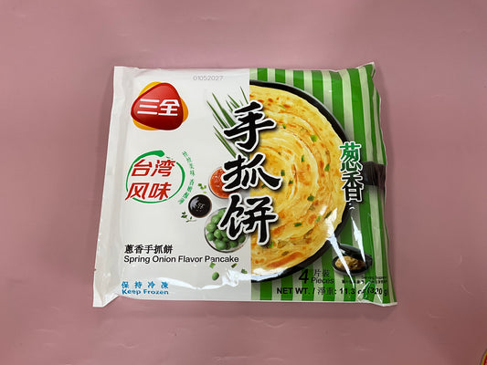 Sanquan Pancake (Spring Onion) 320g 三全蔥香手抓餅320g