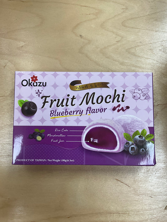 Okazu Fruit Mochi Blueberry Flavour 180G