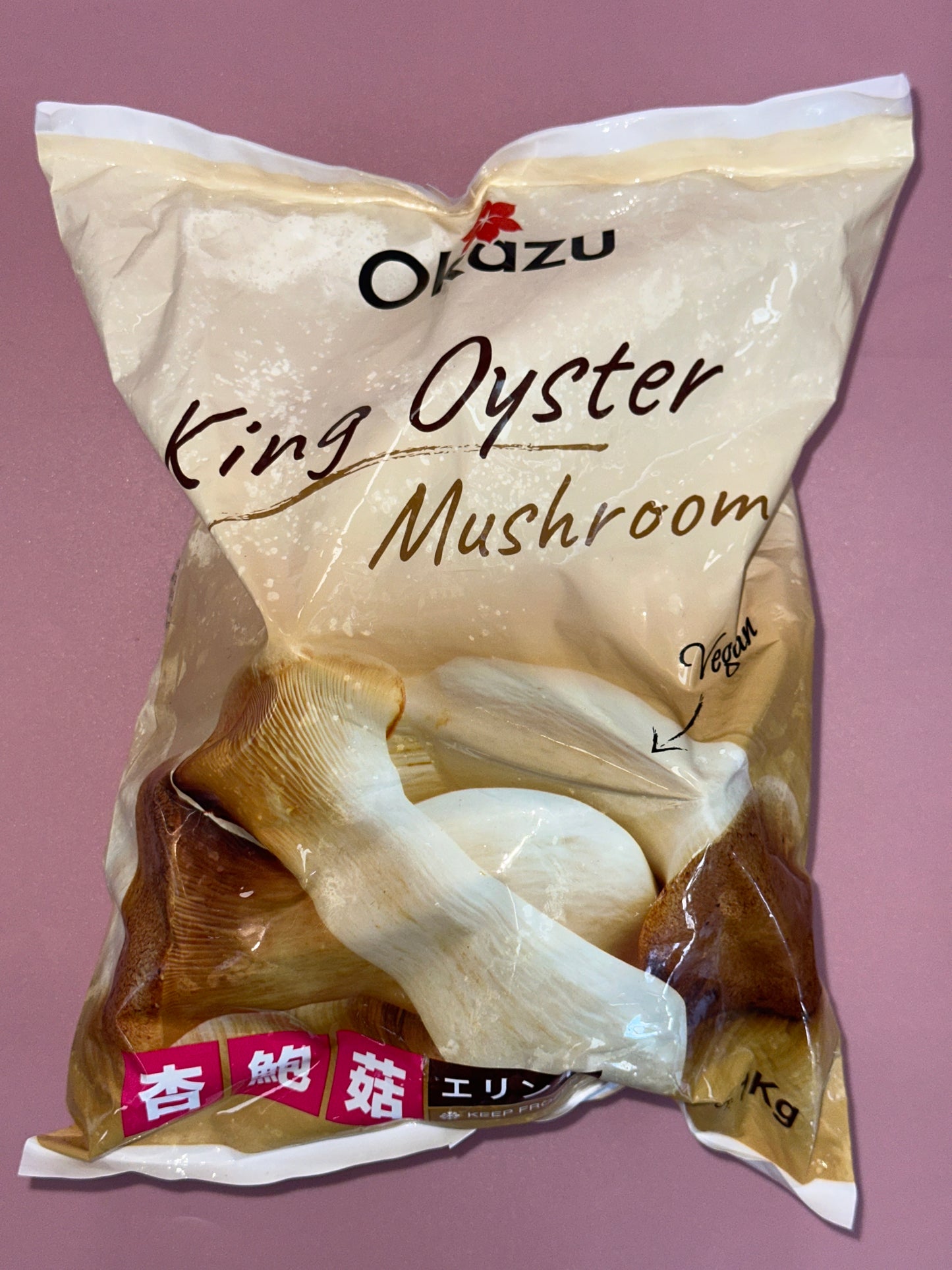 Okazu Frozen King Oyster Mushroom