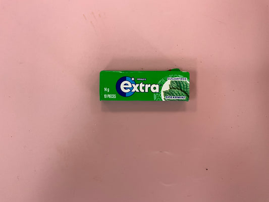 Wrigleys Extra Spearmint Sugar Free Chewing Gum