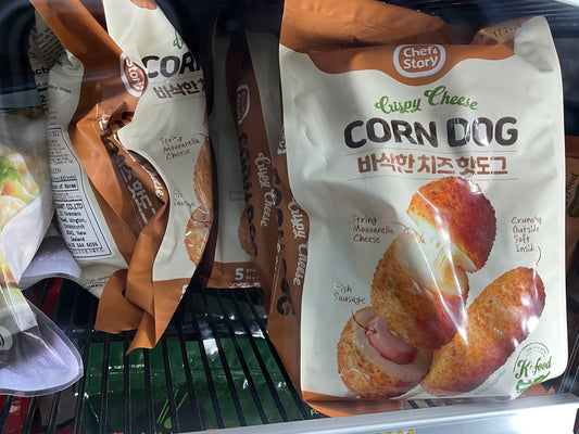 wooyang cheese corn dog 5p