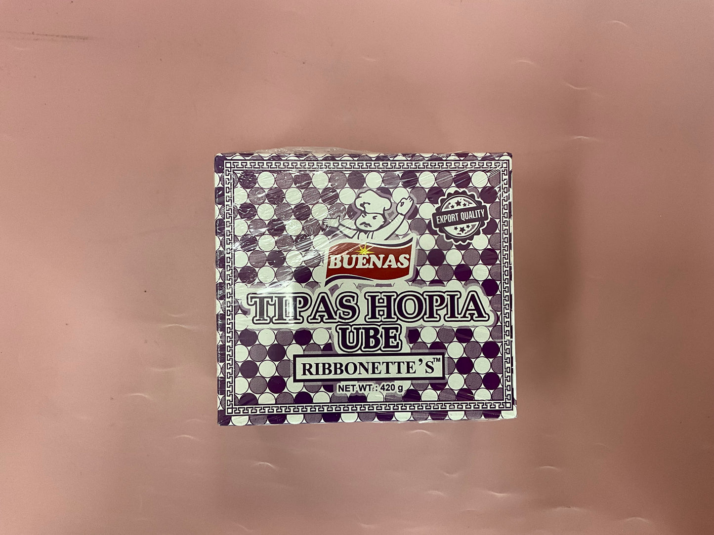 Buenas Ribonettes Tipas Hopia Ube 420g