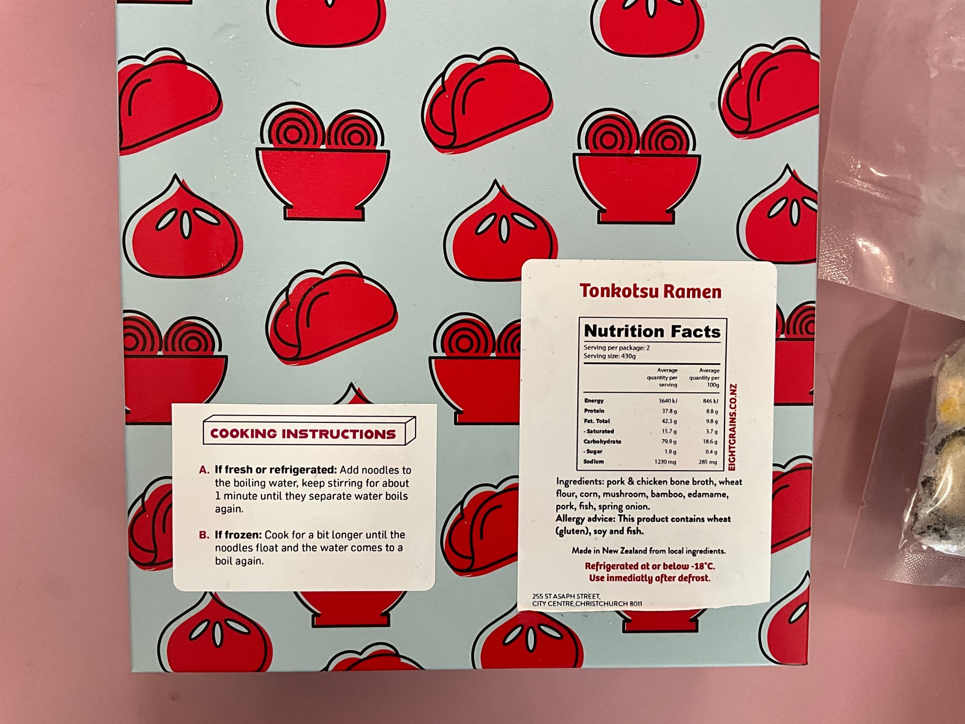 Ramen Ria-Tonkotsu Ramen Pack (serves 2) – Little Foragers Market