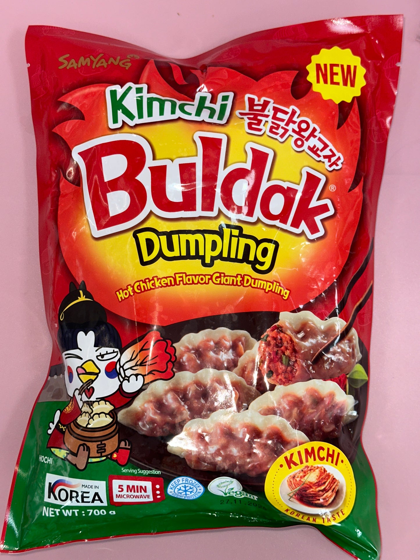 Samyang Hot Chicken Flavour Kimchi Dumpling