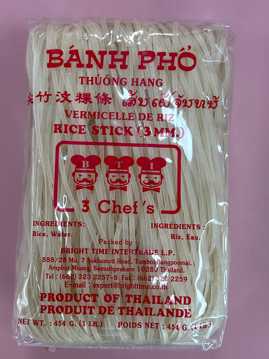 3 Chefs Rice Stick 3Mm