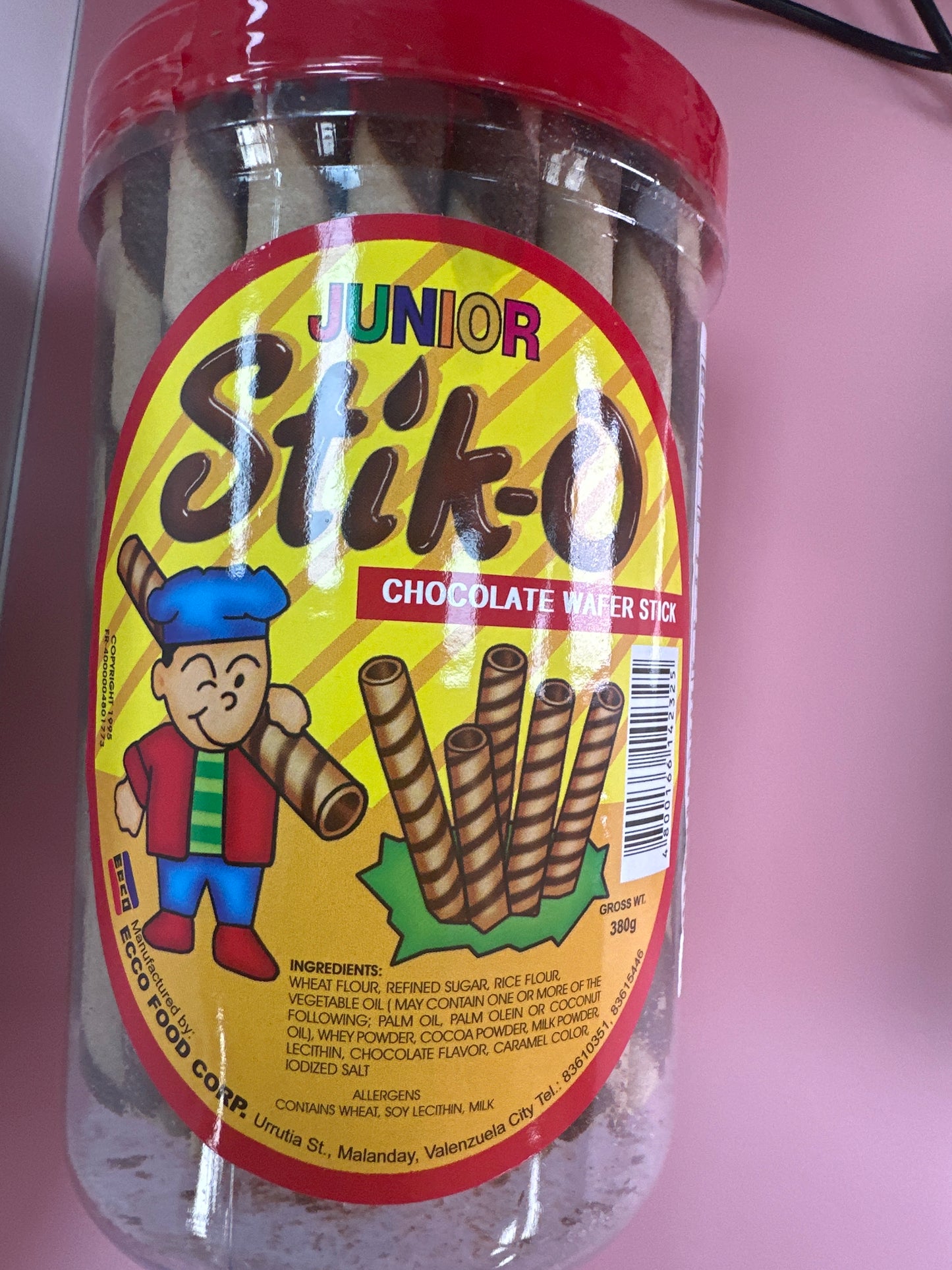 Stik O Barquillos Chocolate