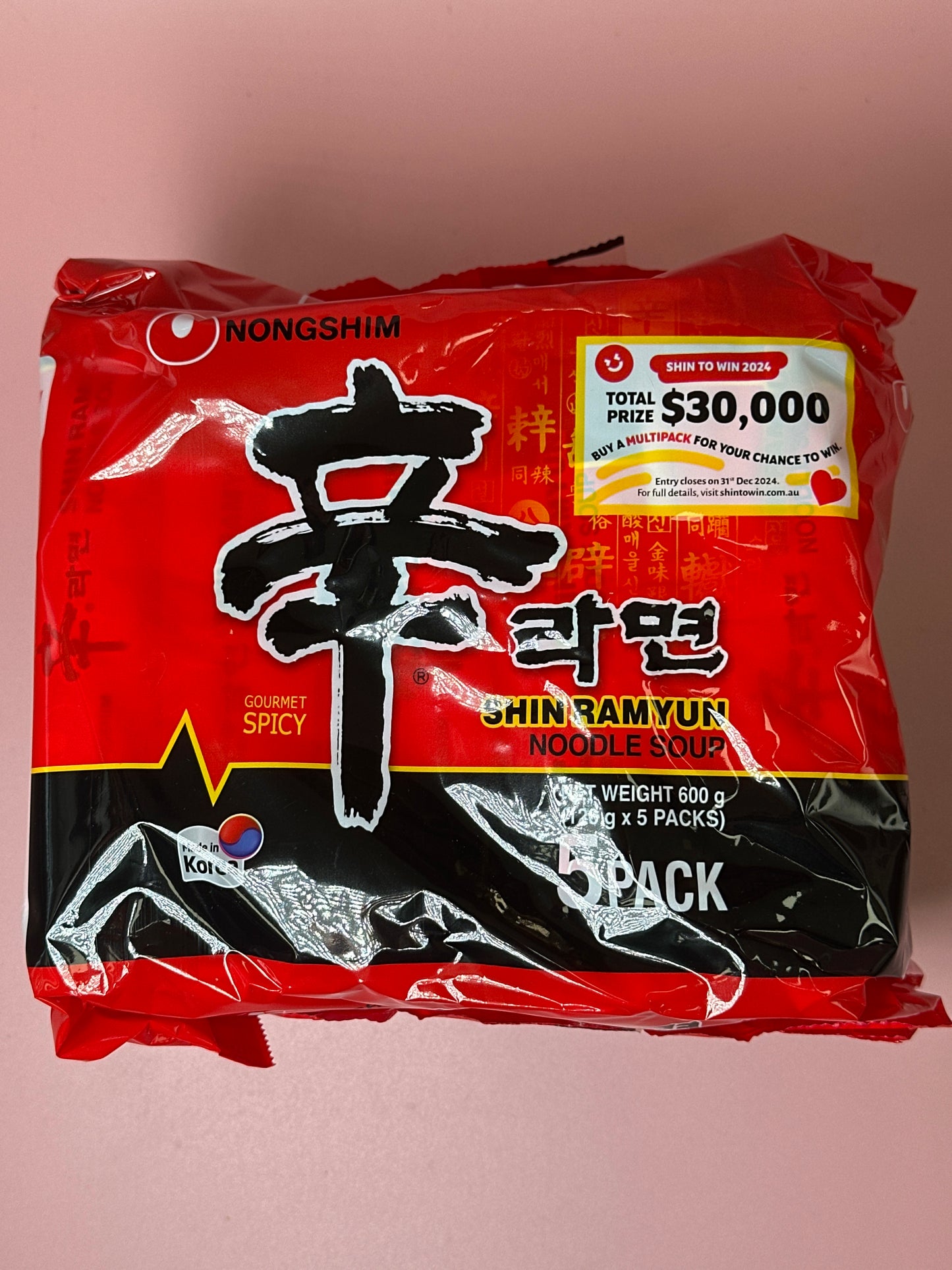 Nongshim Shin Ramyun 5Pk 600G