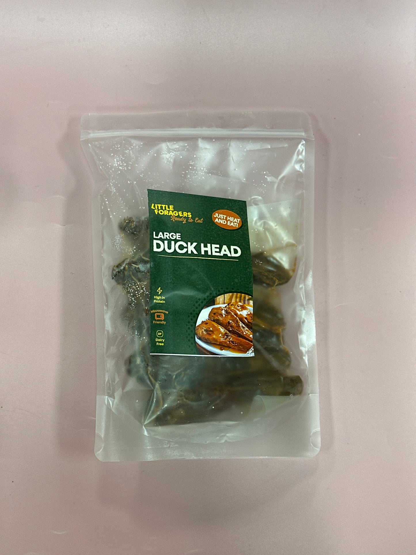 Little Foragers Duck Head-  L /Ready to Eat