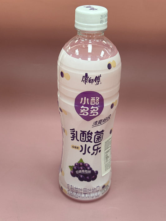Kon yogurt drink-grape flavor 康师傅小酪多多乳酸菌
